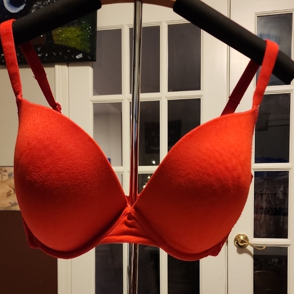 Secret Treasures Other - Secret Treasures Red Full-Coverage Bra with Adjustable Straps